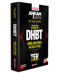 DHBT Ahkam Tüm Adaylar Konu Anlatımı ve 10 Deneme 2li SET