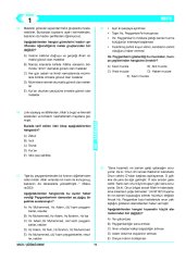 Diyanet Sınavları MBSTS Tamamı Çözümlü 7 Deneme