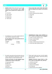 Diyanet Sınavları MBSTS Tamamı Çözümlü 7 Deneme