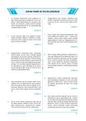 Diyanet Sınavları MBSTS Soru - Tamamı Çözümlü 7 Deneme