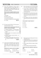 DHBT Koz Lisans Önlisans Tamamı Çözümlü 10 Deneme