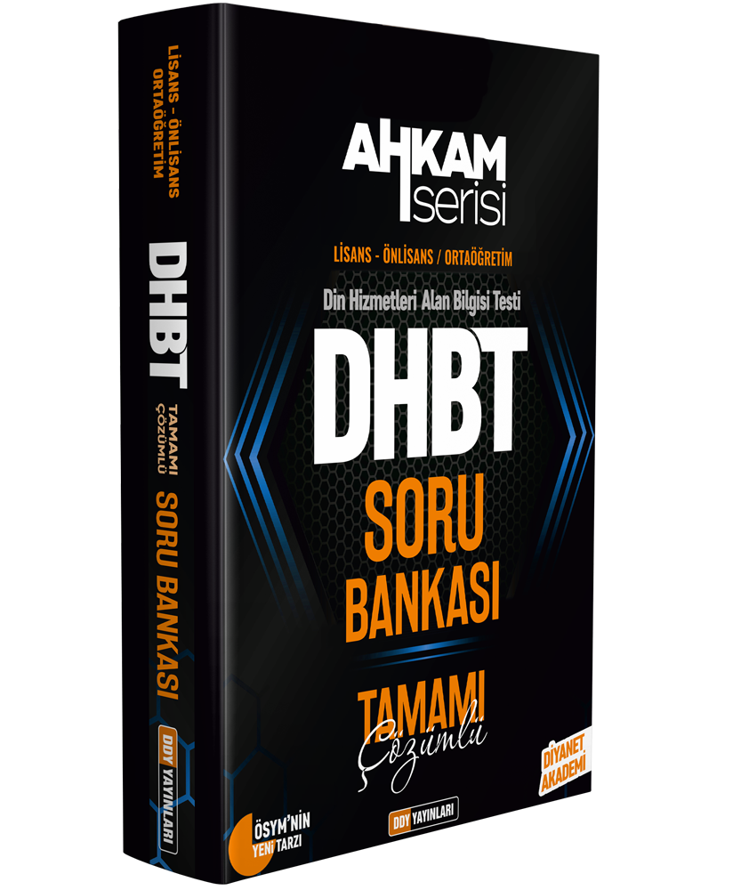DHBT Ahkam Tüm Adaylar Tamamı Çözümlü Soru Bankası