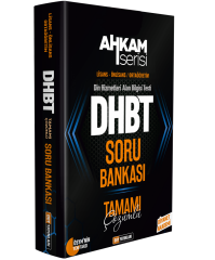 DHBT Ahkam Tüm Adaylar Tamamı Çözümlü Soru Bankası