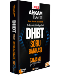 DHBT Ahkam Tüm Adaylar Konu Anlatımı ve Soru Bankası 2li SET