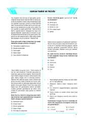 Diyanet Sınavları MBSTS Tamamı Çözümlü Soru bankası