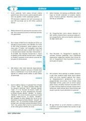 Diyanet Sınavları MBSTS Konu - Tamamı Çözümlü 7 Deneme