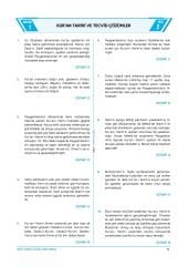 Diyanet Sınavları MBSTS Soru - Tamamı Çözümlü 7 Deneme