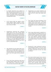 Diyanet Sınavları MBSTS Konu-Soru-Tamamı Çözümlü 7 Deneme