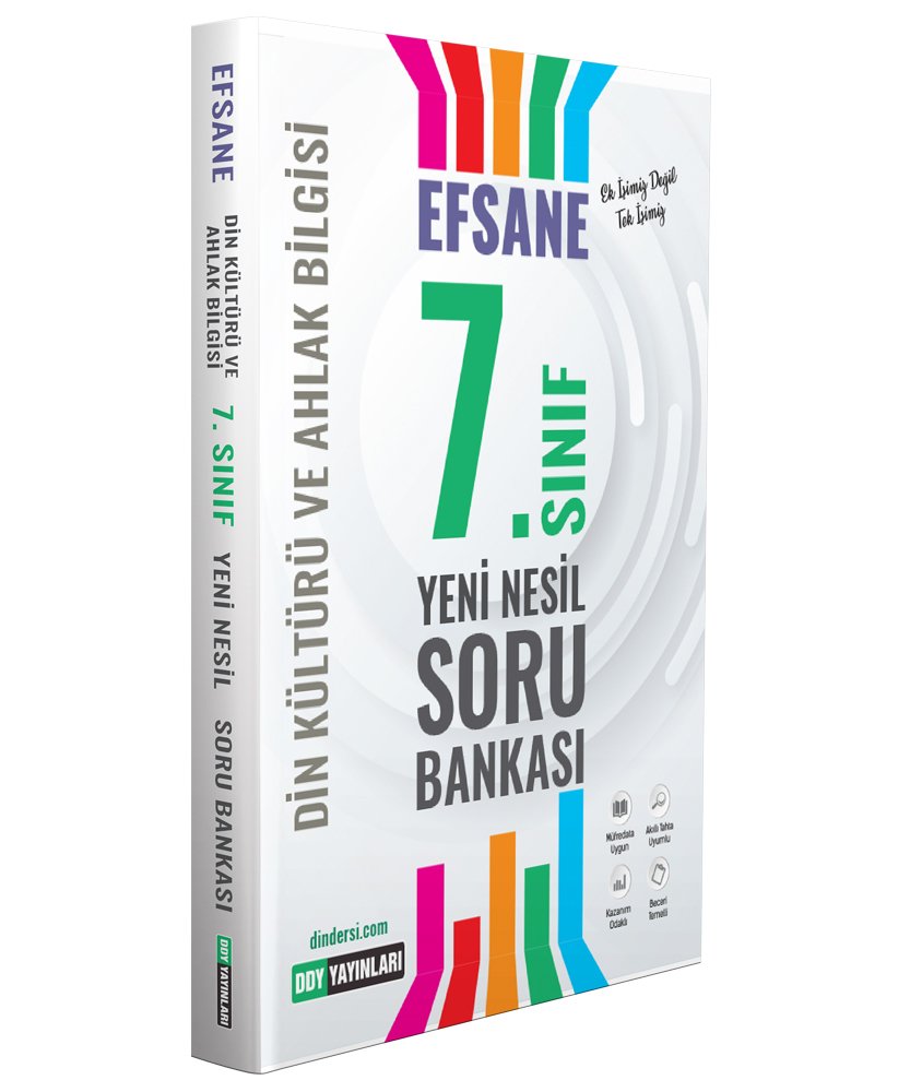 7.Sınıf Din Kültürü ve Ahlak Bilgisi Efsane Yeni Nesil Soru Bankası
