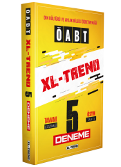 ÖABT XL-TREND  Din Kültürü ve Ahlak Bilgisi Tamamı Çözümlü 5 li Deneme