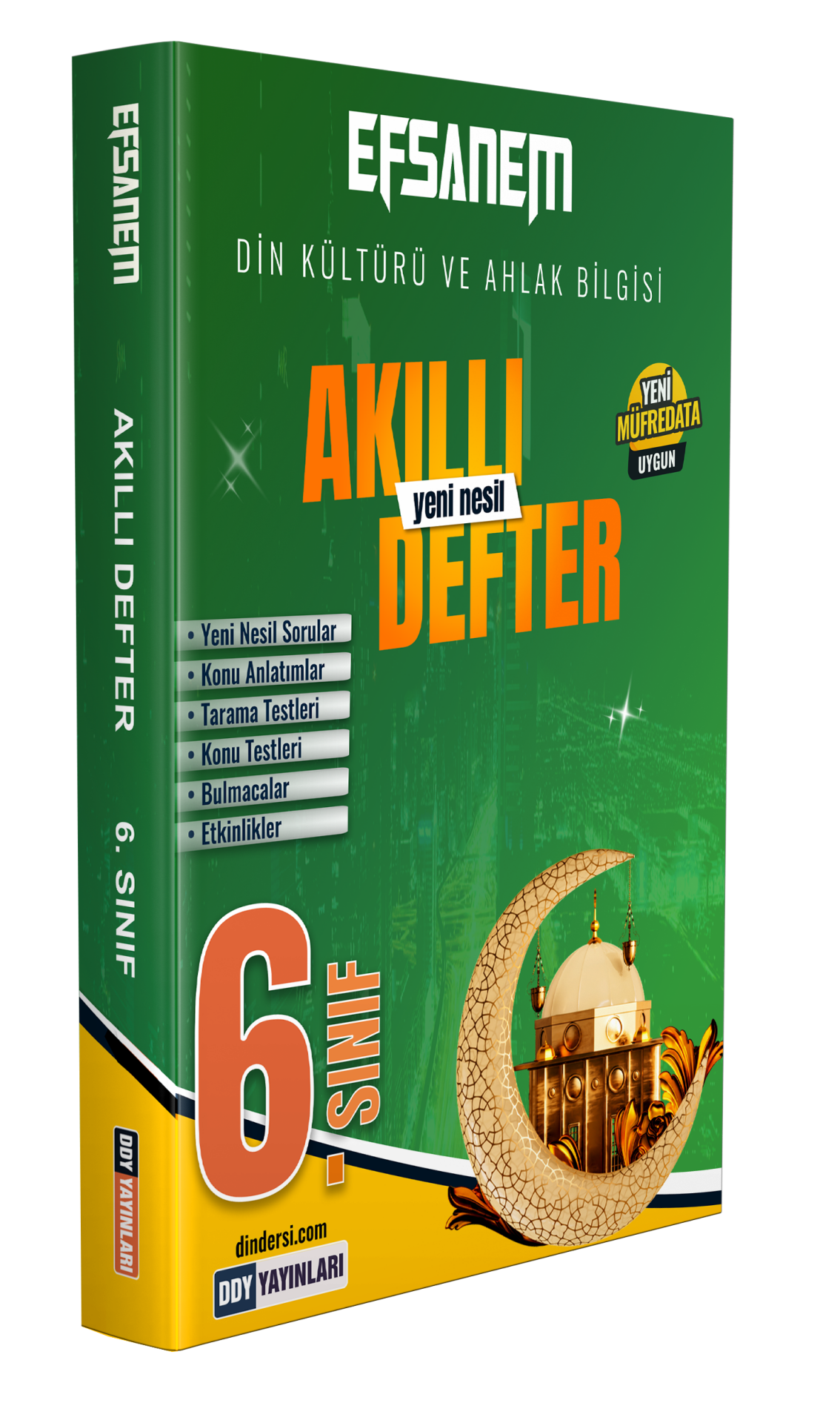 6.Sınıf Din Kültürü ve Ahlak Bilgisi Efsane Akıllı Defter (Yeni Müfredat 2025)