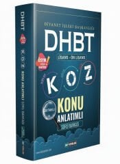 DHBT Koz Lisans Önlisans Konu Anlatımı