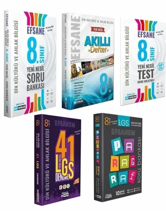 8. Sınıf Din Kültürü Ve Ahlak Bilgisi LGS Seti
