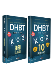 DHBT Koz Soru Bankası - Koz Deneme 2Li Set