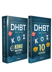 DHBT Koz Konu Anlatımı Koz Deneme 2'Li Set